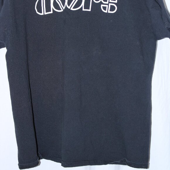 The Doors T-Shirt Size L Large Black Gilden Heavy Cotton Short Sleeve Tshirt - Picture 2 of 5